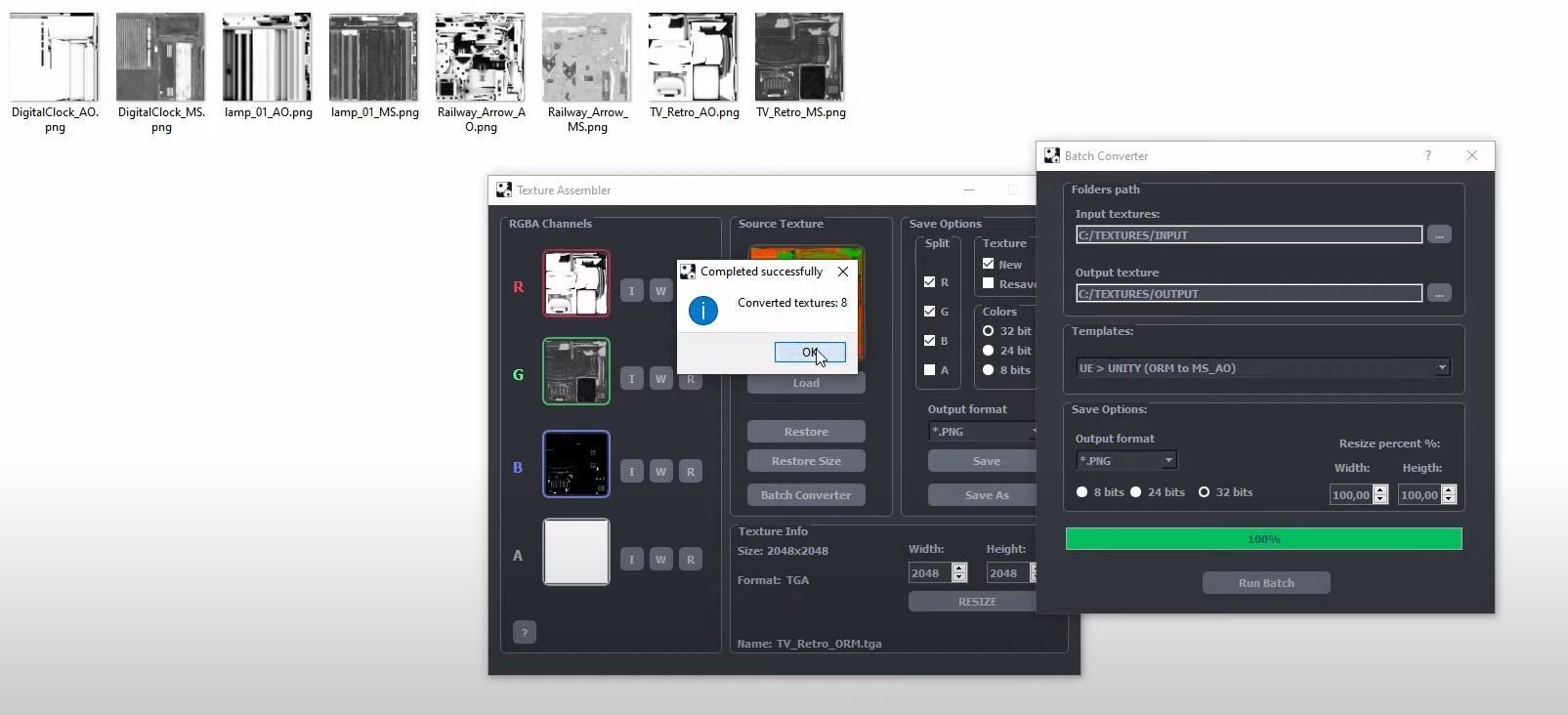 Texture Assembler 3D model_11