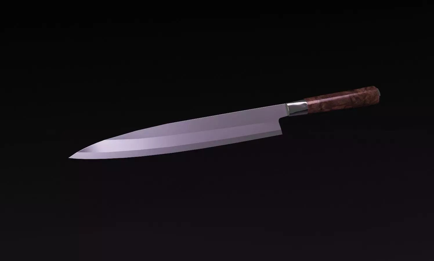 Chef Knife  Free 3D model_0