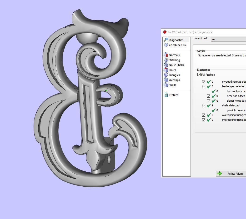 the letter B 3D print model_14