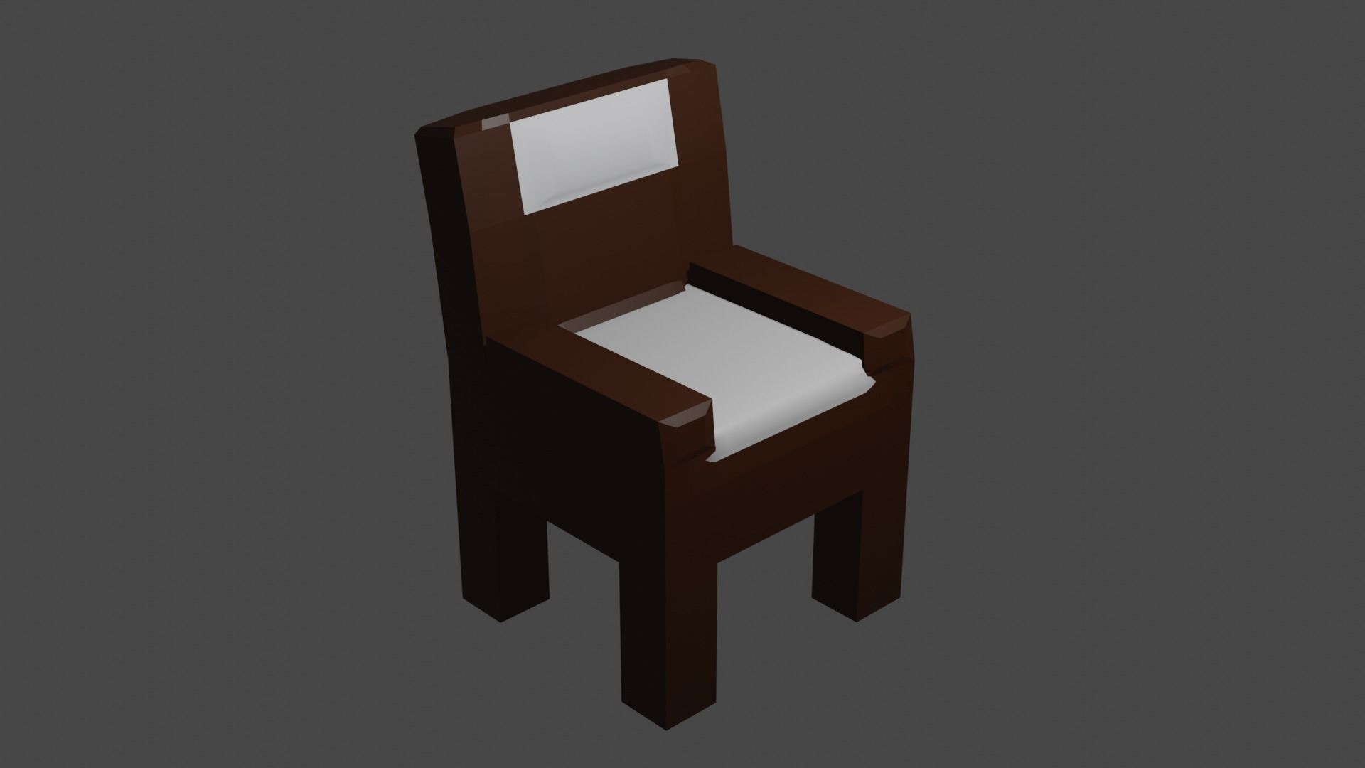 Normal Chair 3D print model_4