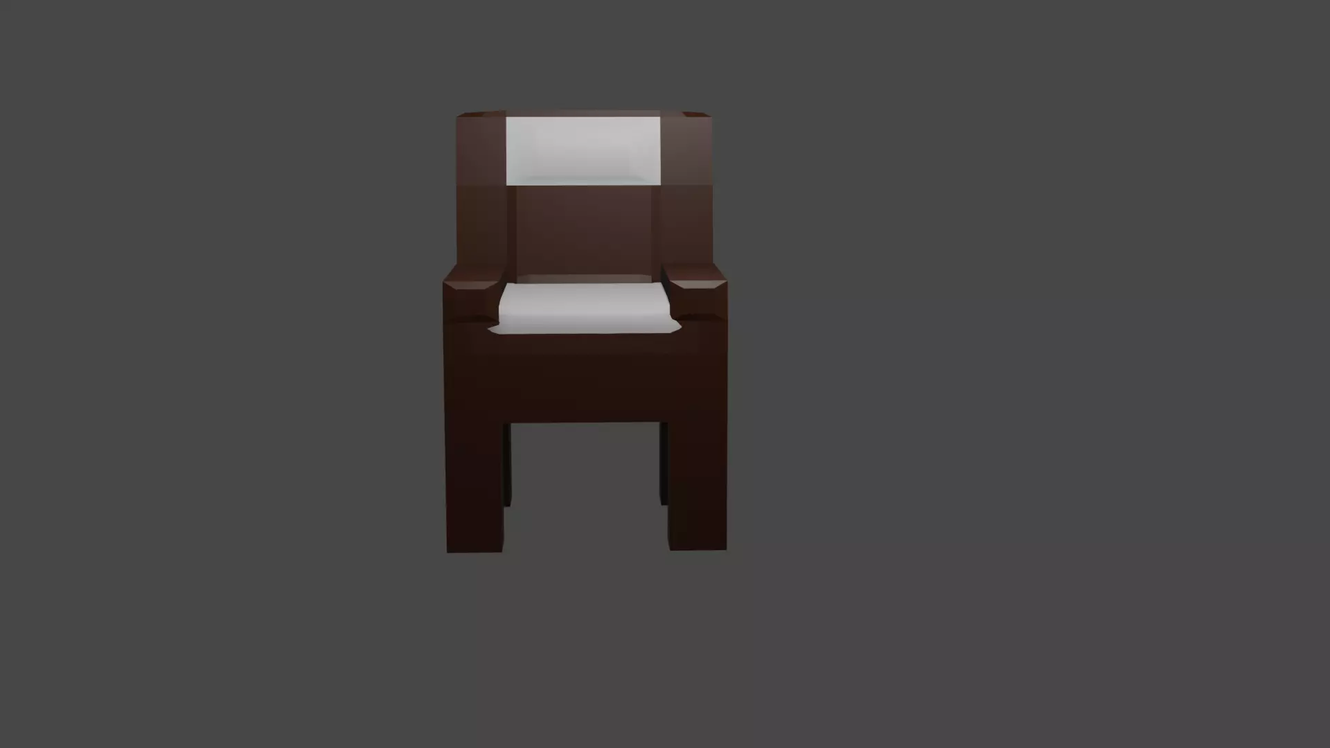 Normal Chair 3D print model_0