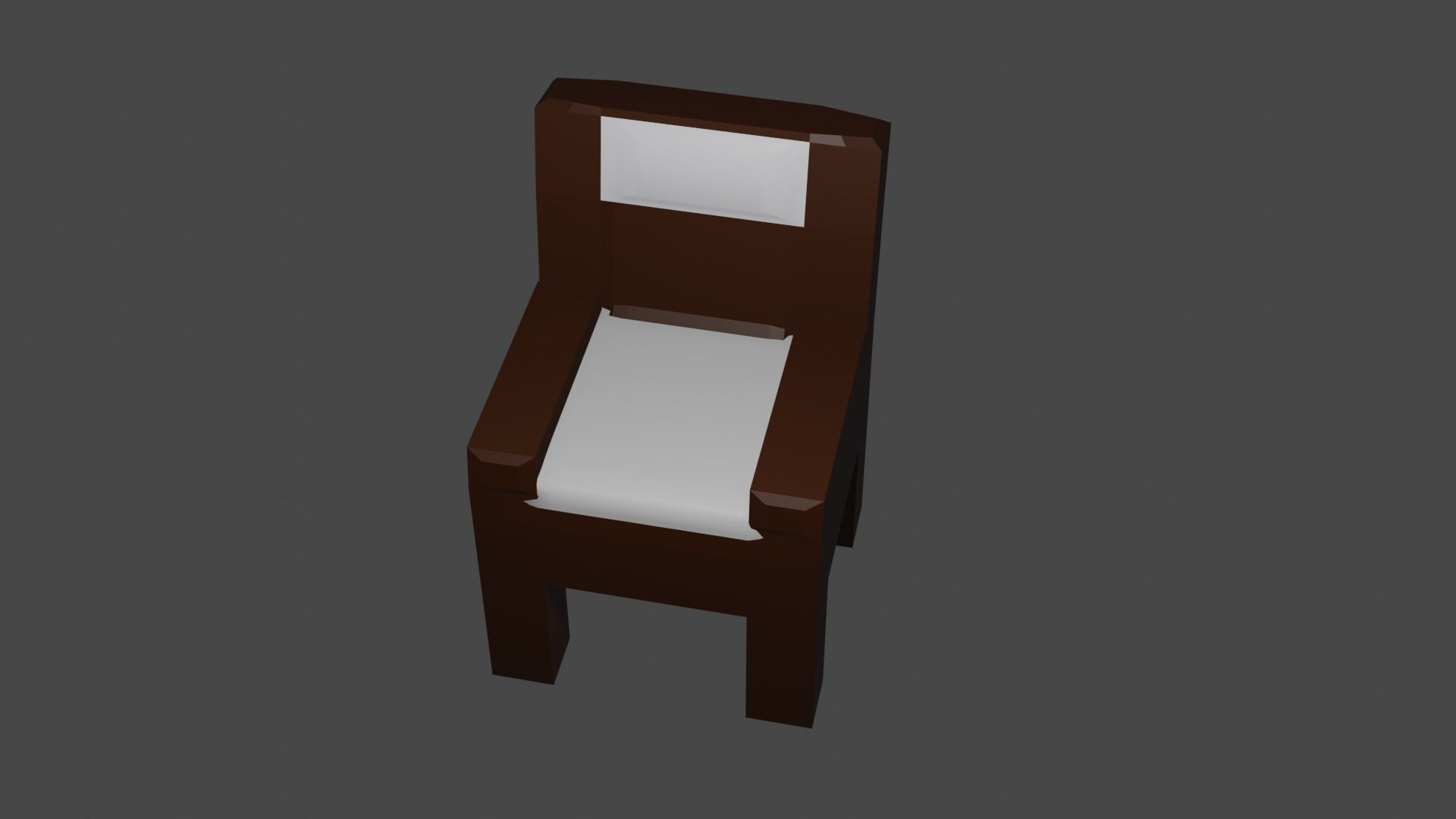 Normal Chair 3D print model_2