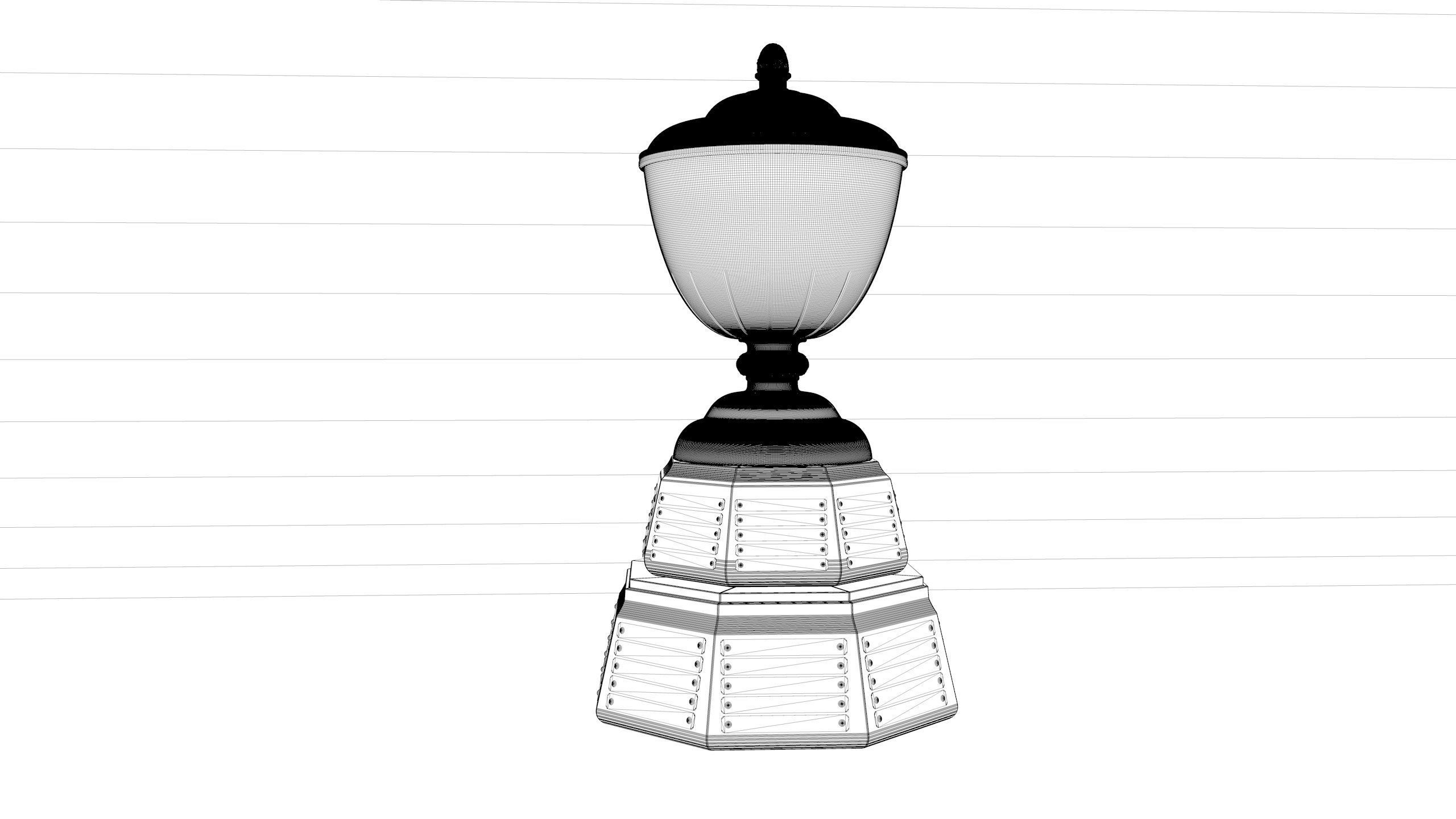 James Norris Memorial Trophy  3D model_2