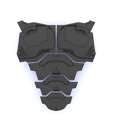 Cosplay Cuirass 3D print model