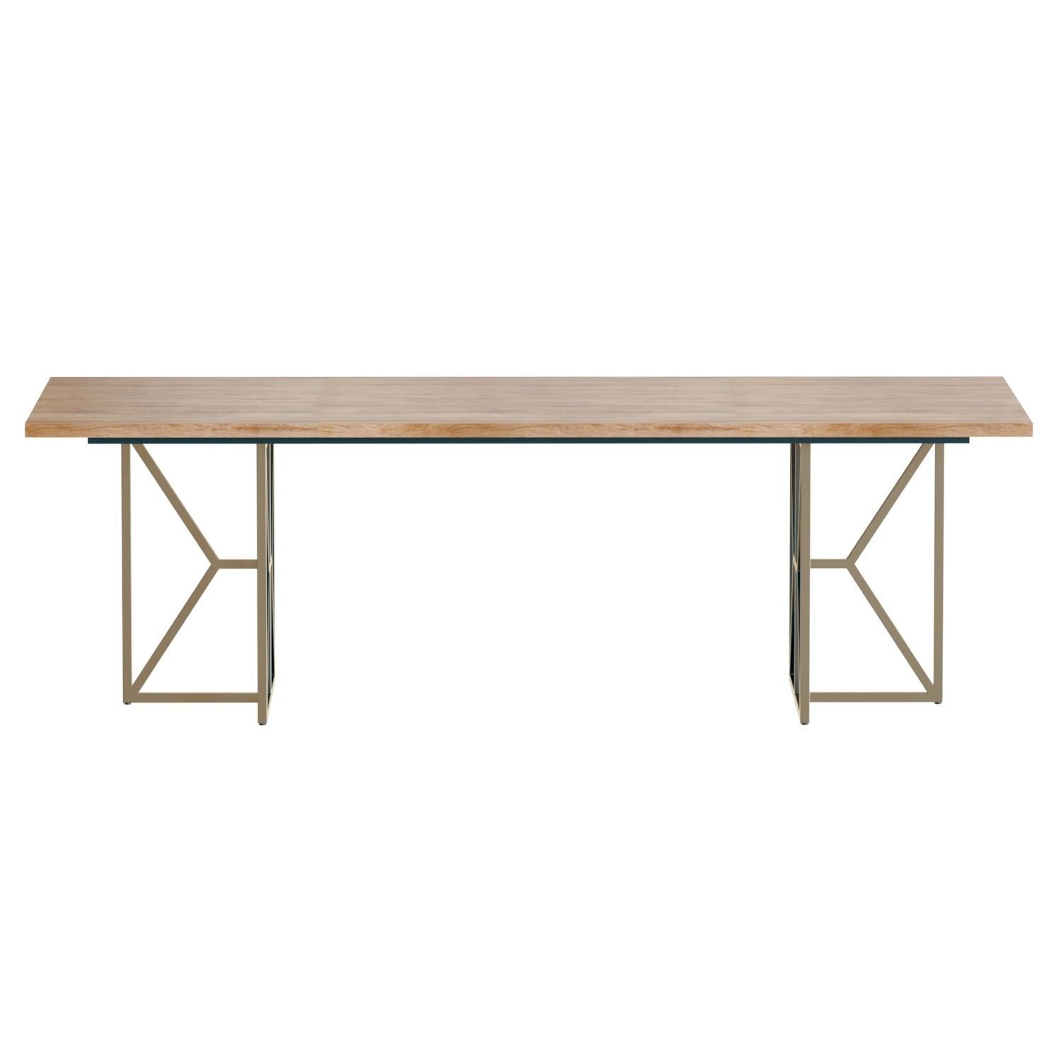 Crate and Barrel Hayes Rectangular Table 3D model_4