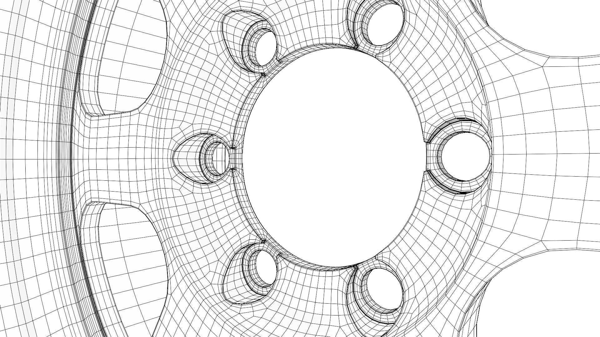 Volk Racing TE37XT 3D model_11