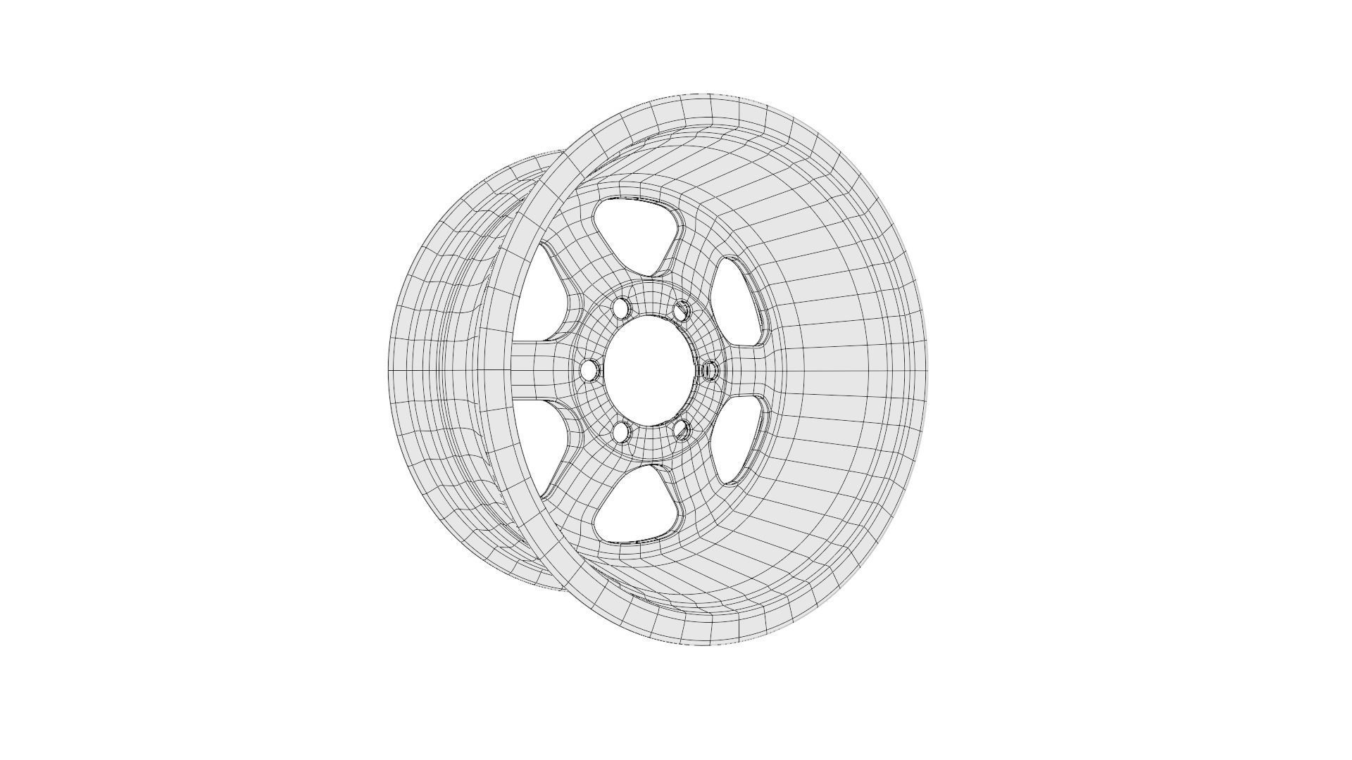 Volk Racing TE37XT 3D model_8