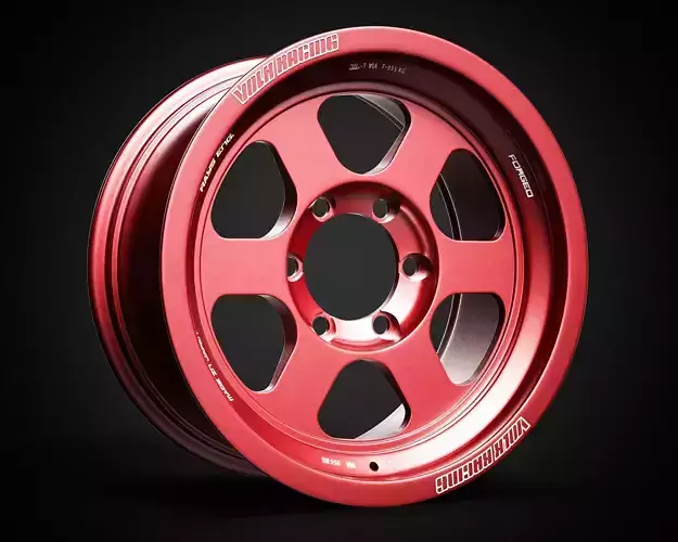 Volk Racing TE37XT 3D model
