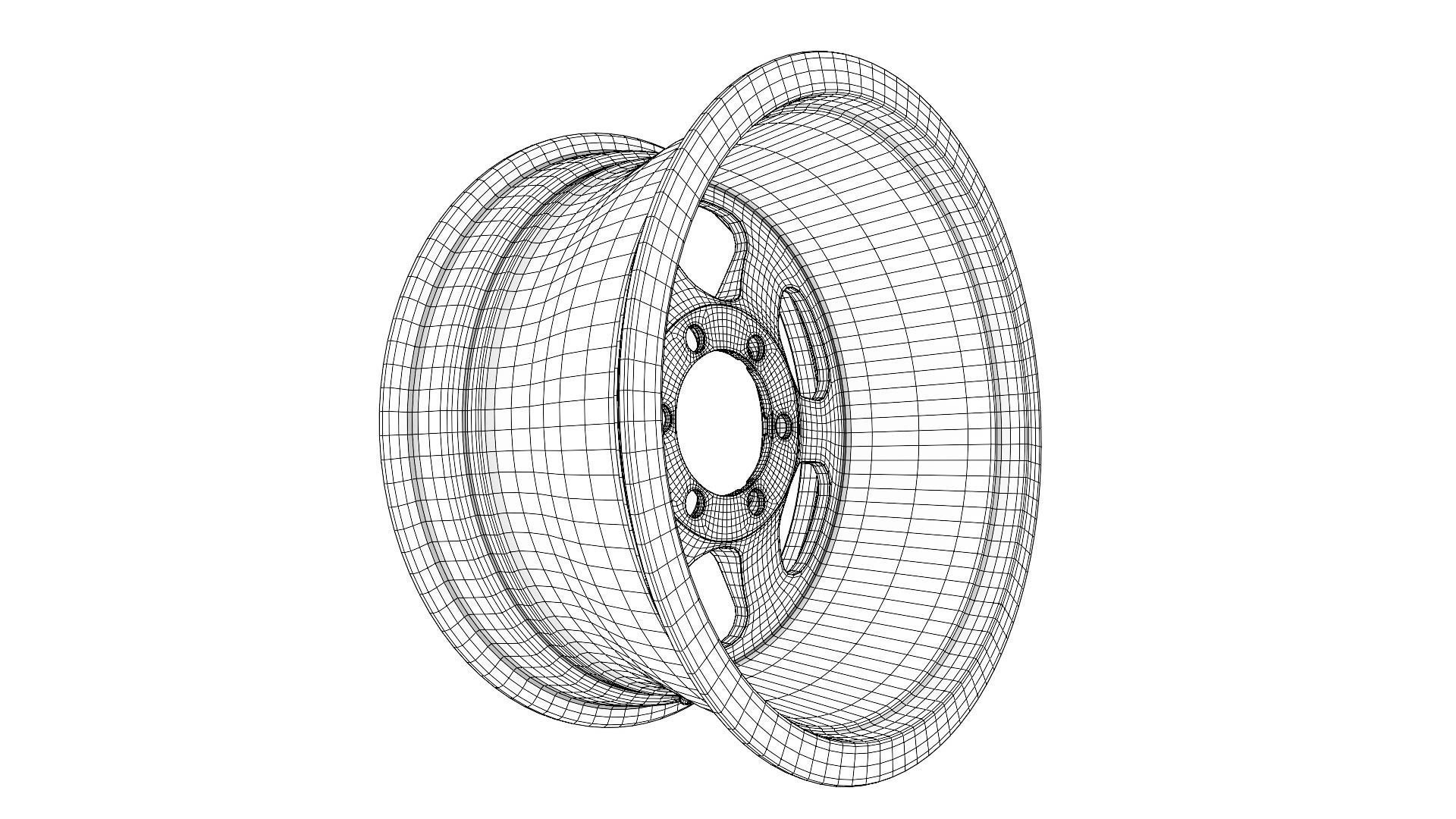 Volk Racing TE37XT 3D model_10