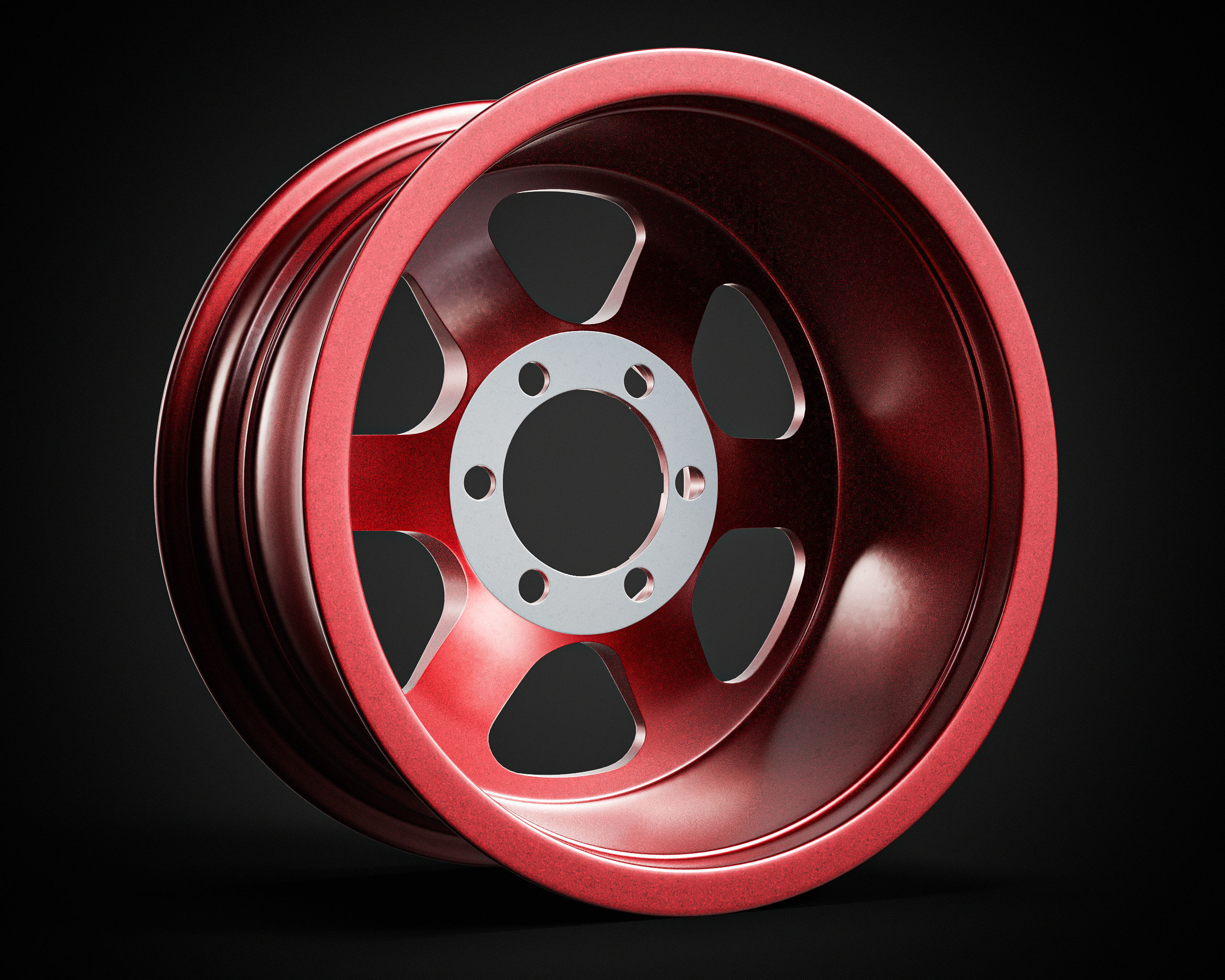 Volk Racing TE37XT 3D model_4