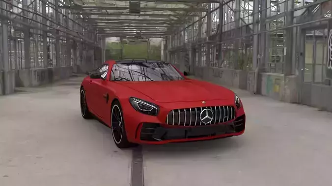 Mercedes-Benz AMG GT 3D Model