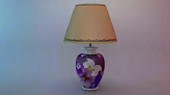 Table lamp 3D model