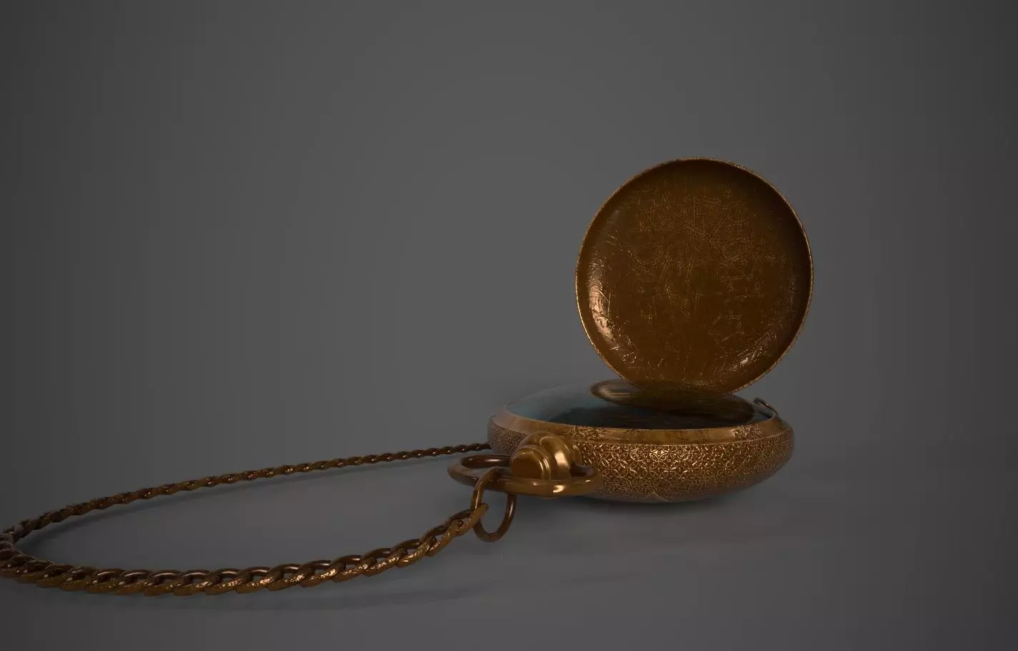 Old Pocket Watch 3D model