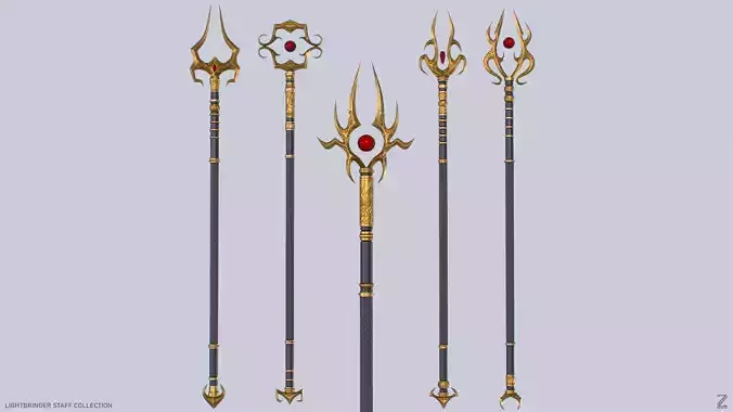 Lightbringer staff collection 