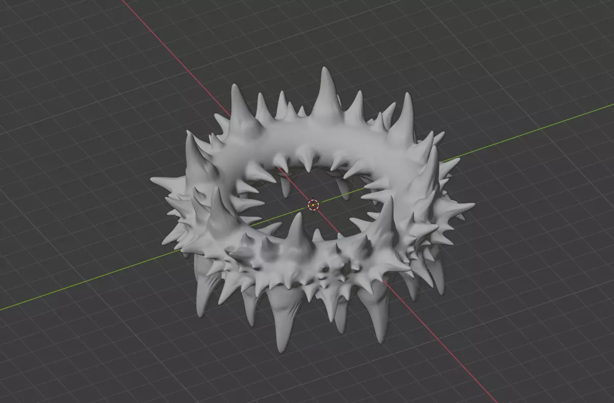 Ring Of Thorne 3D model_0