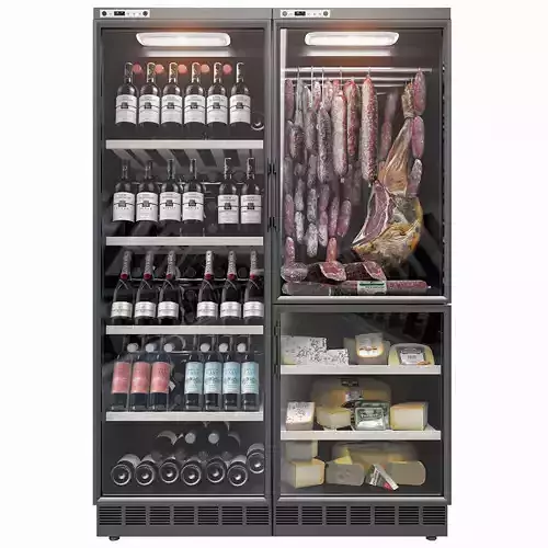 Calice wine fridge 3D model