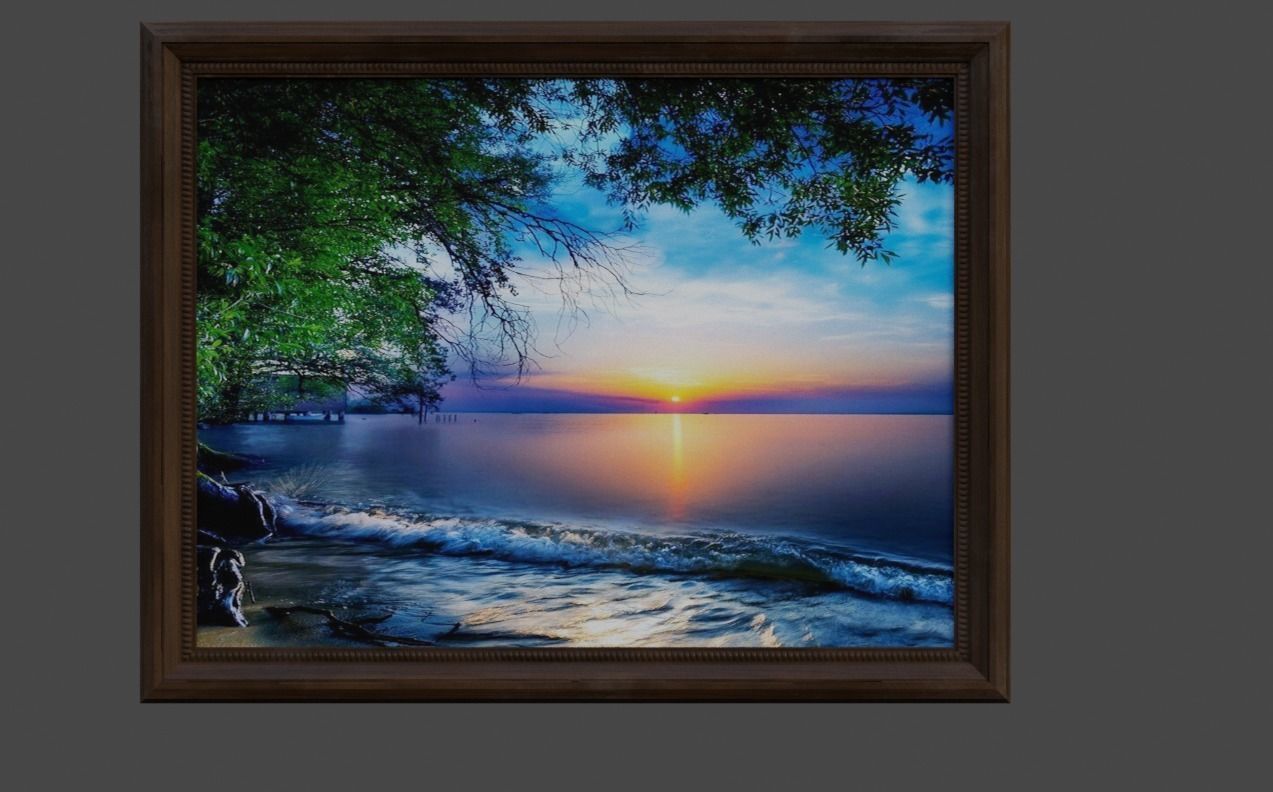 Acset model Home accessories  Low-poly 3D model_17