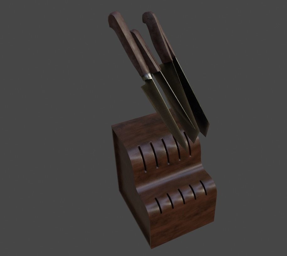 Acset model Home accessories  Low-poly 3D model_9