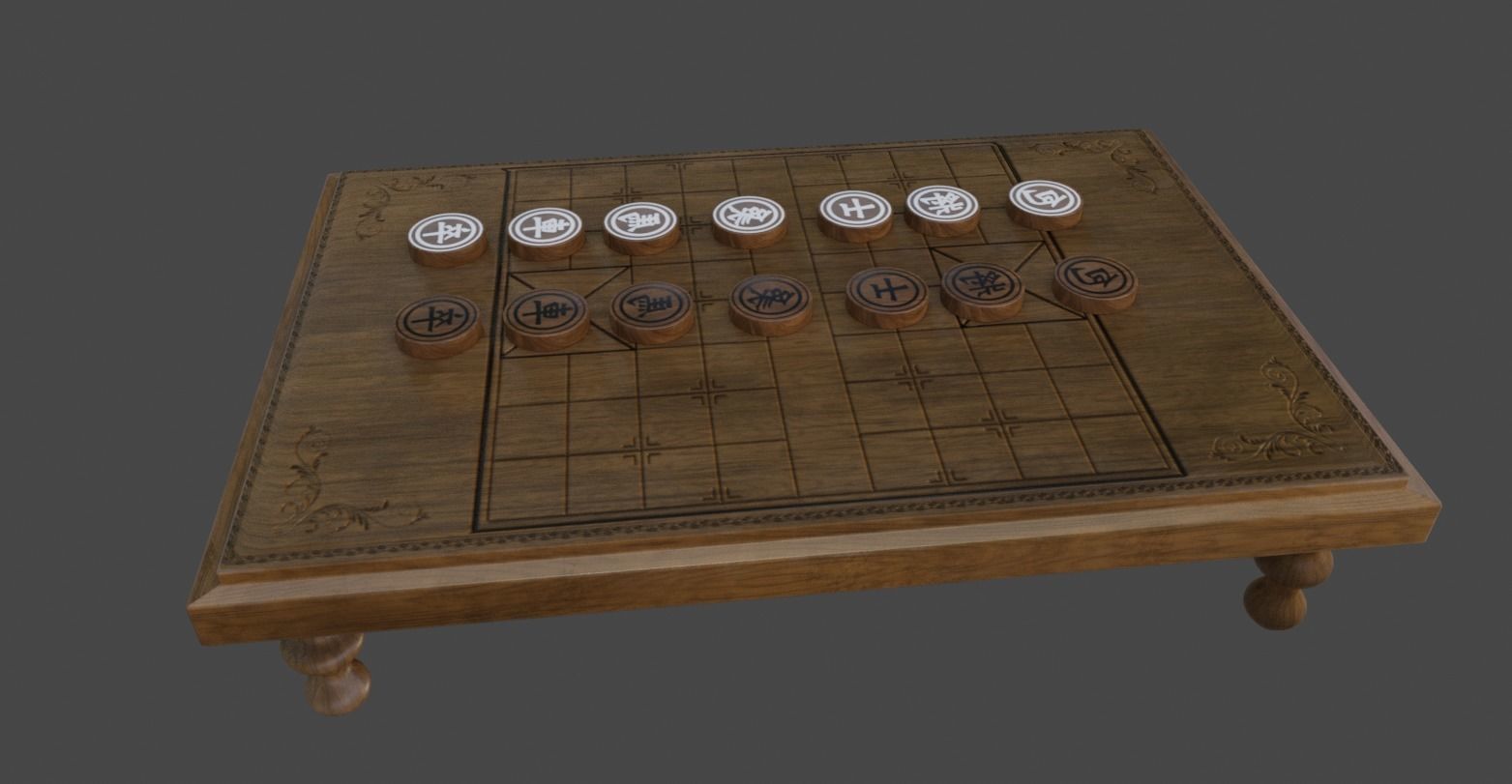 Acset model Home accessories  Low-poly 3D model_4