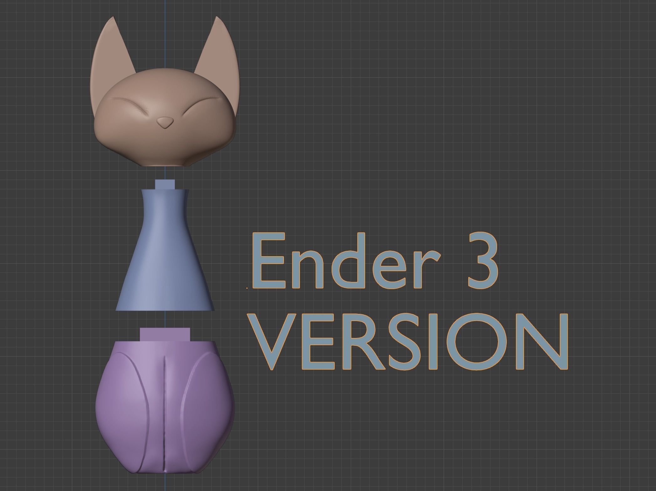 Amity Blight Cat Stuff ghost 3D print model palisman 3D print model_4