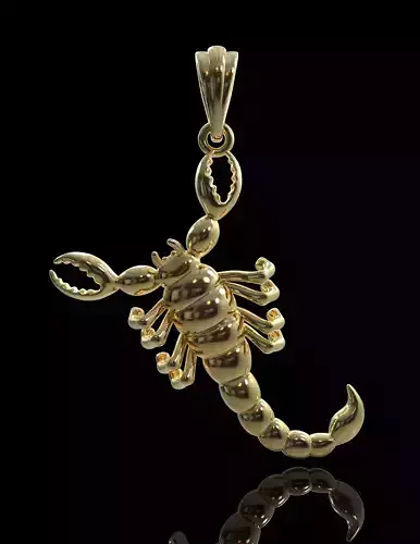 Scorpion pendant