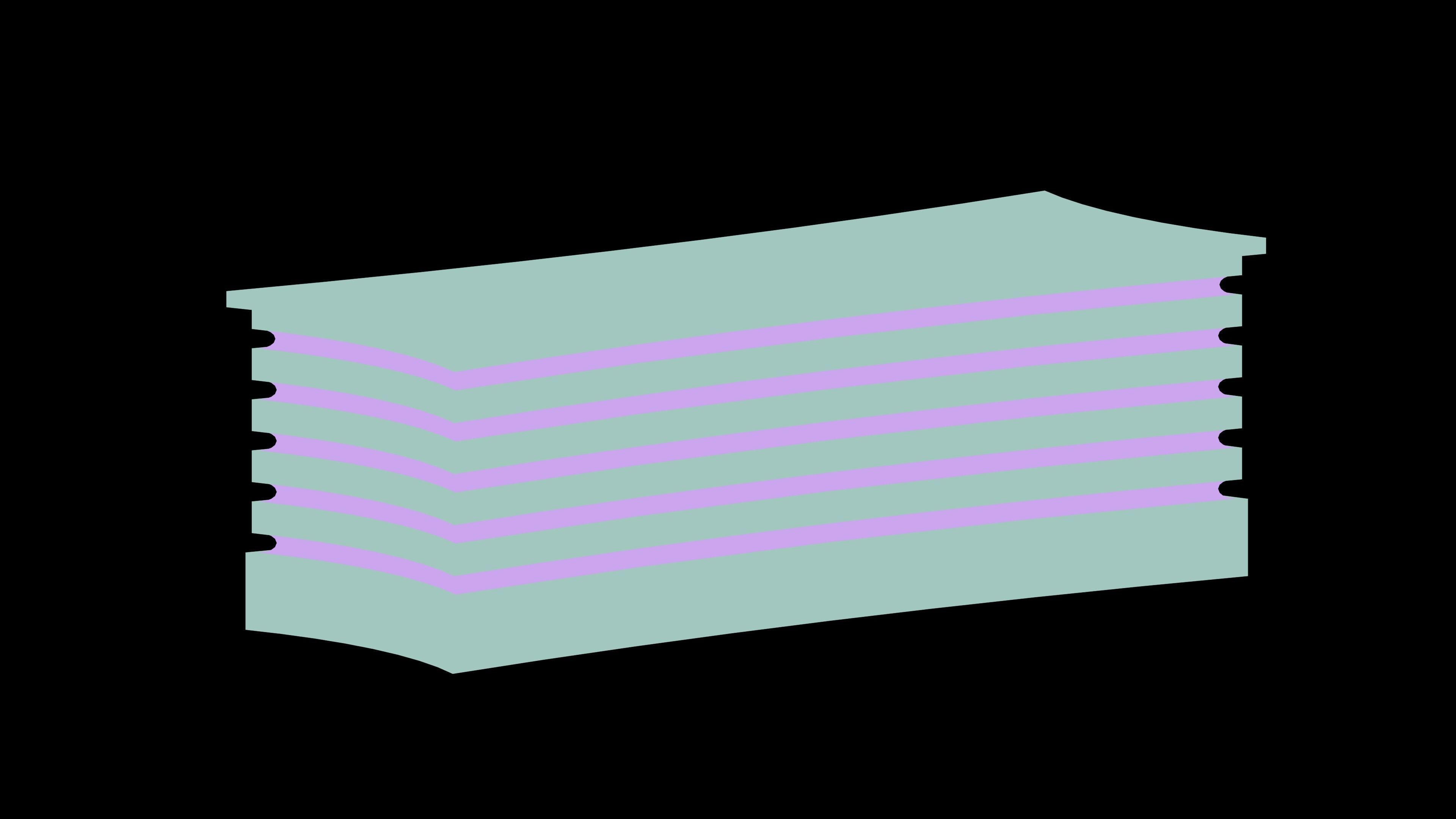 table stack of wooden shelves 3D model_11