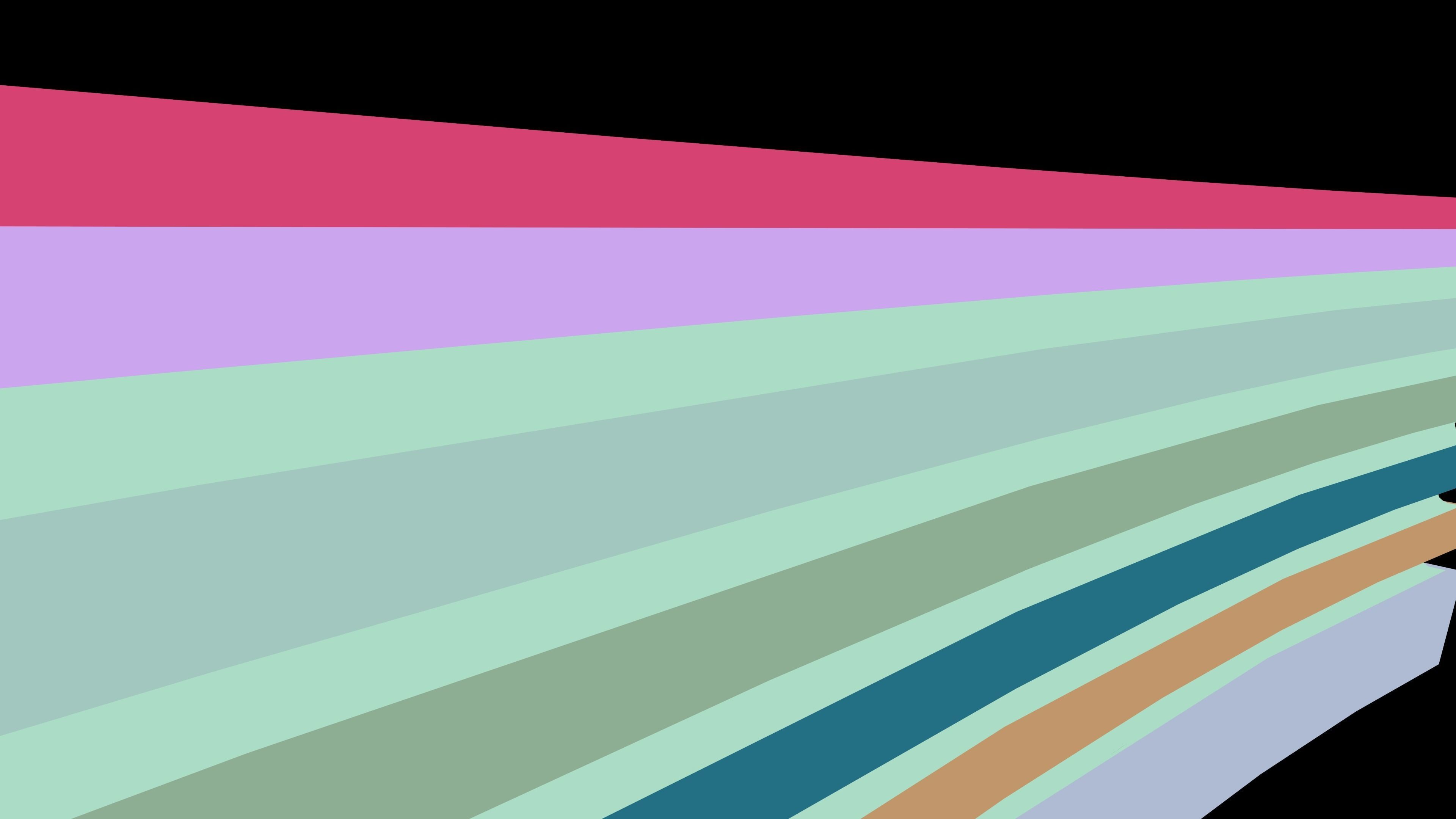 table stack of wooden shelves 3D model_14