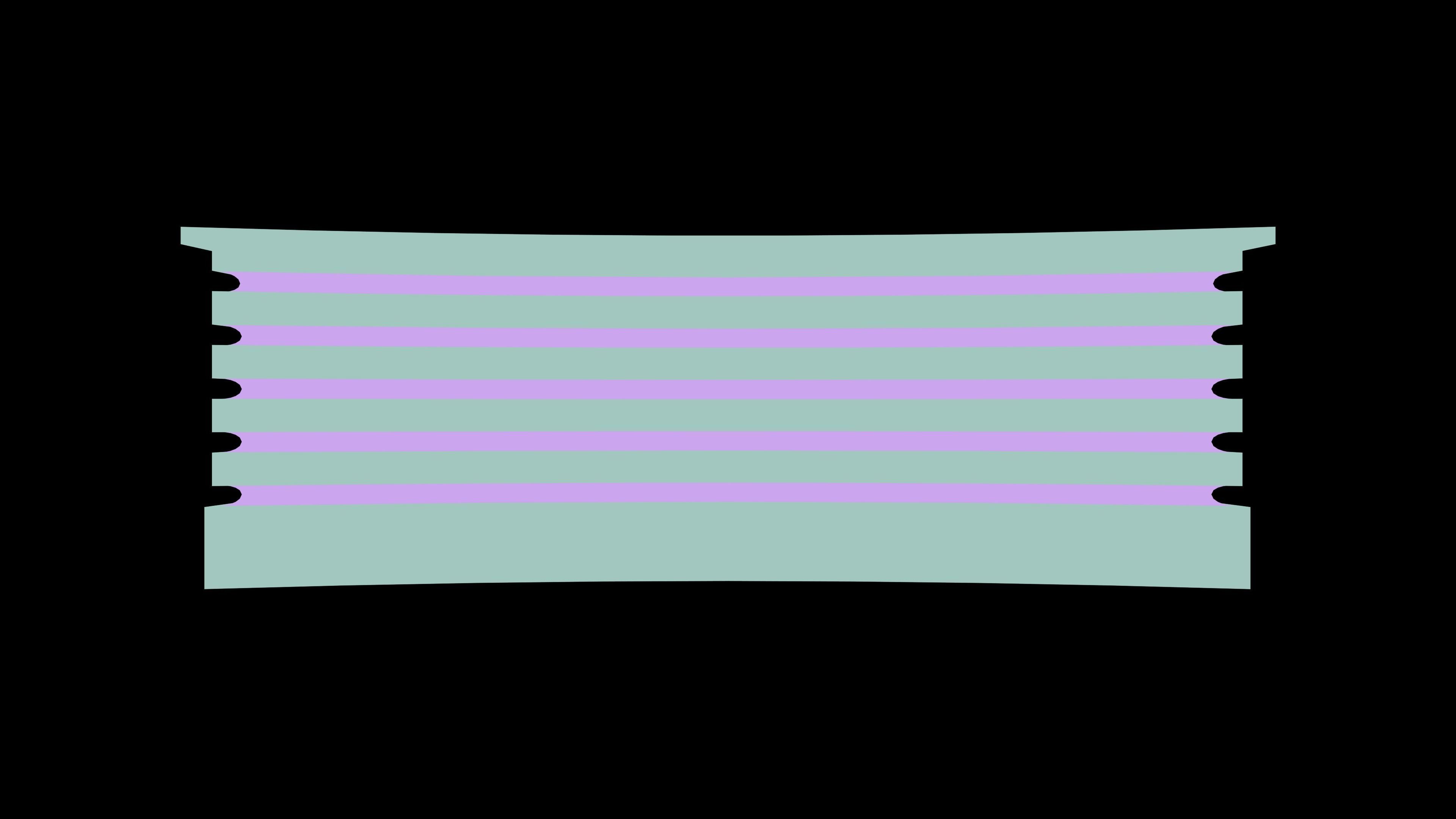 table stack of wooden shelves 3D model_8