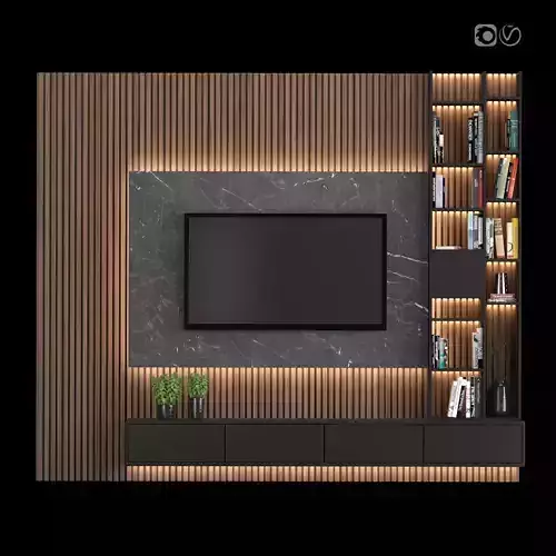 Modern TV Wall 30
