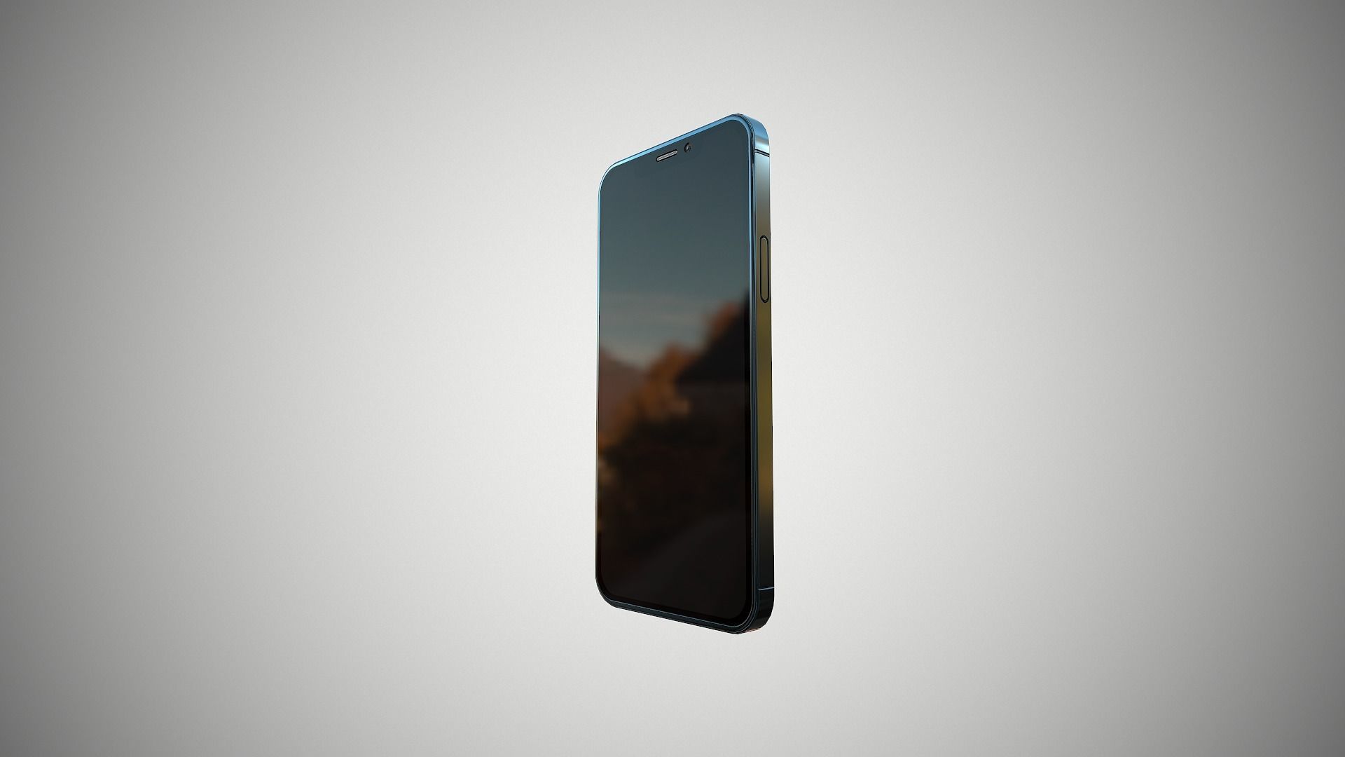 IPhone 12 Pro Low-poly 3D model_5