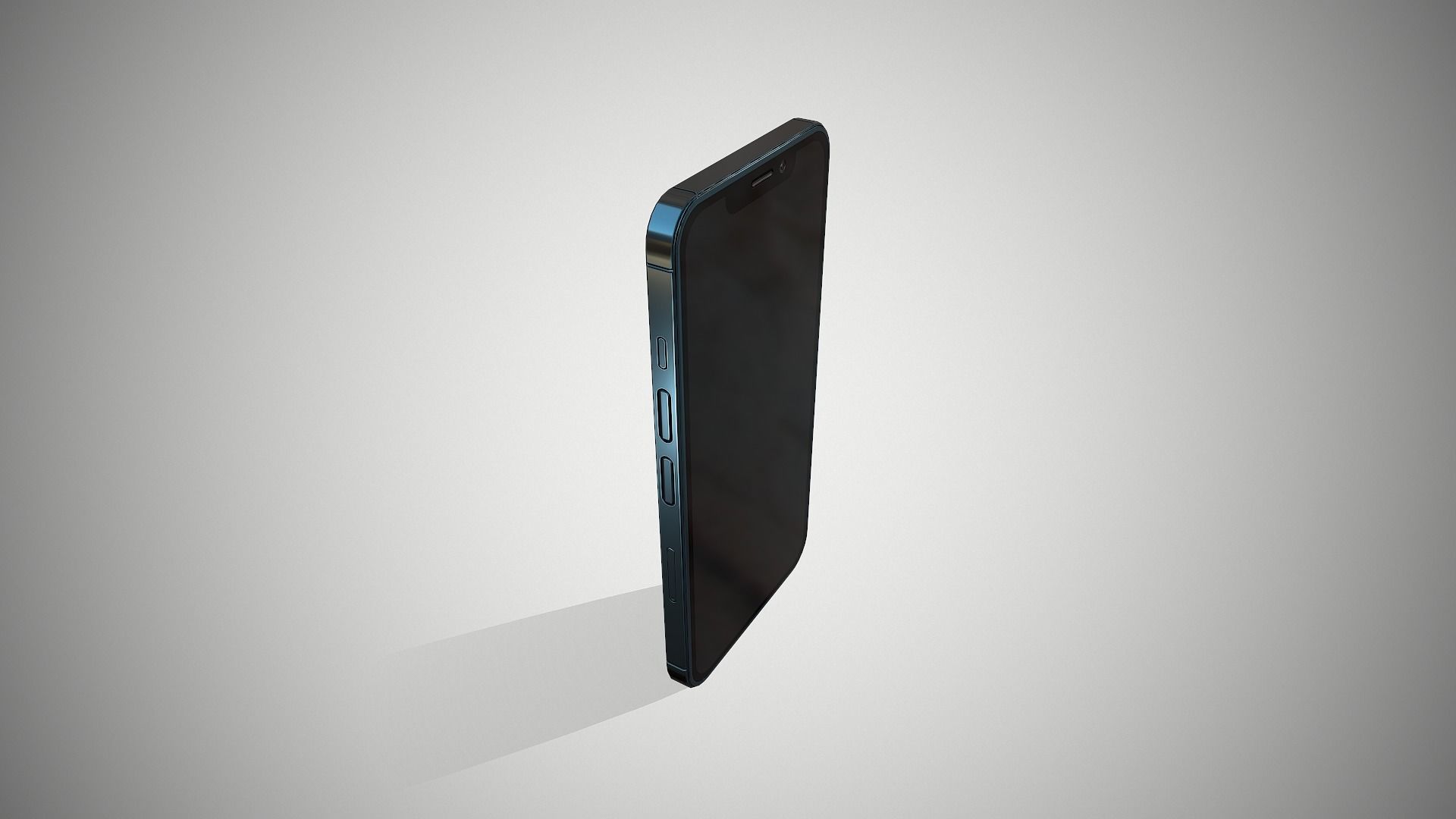 IPhone 12 Pro Low-poly 3D model_7