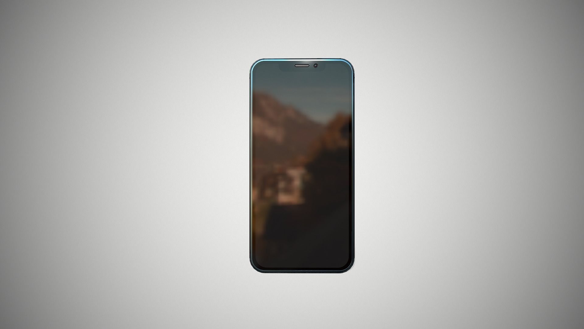IPhone 12 Pro Low-poly 3D model_4