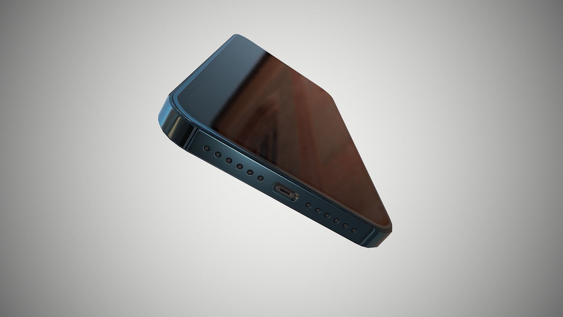 IPhone 12 Pro Low-poly 3D model_8