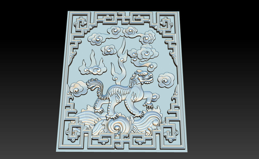 Unicorn - deco 3D print model_9