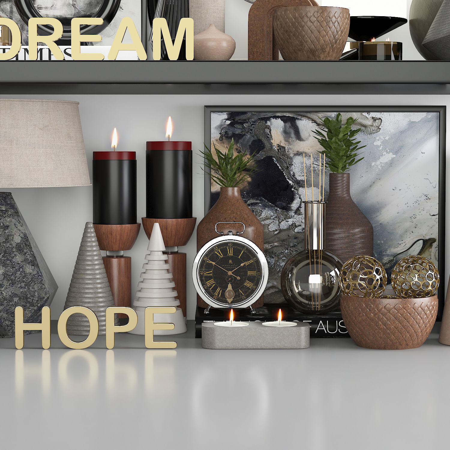 Luxter modeling-decorative set vol 1 3D model_8