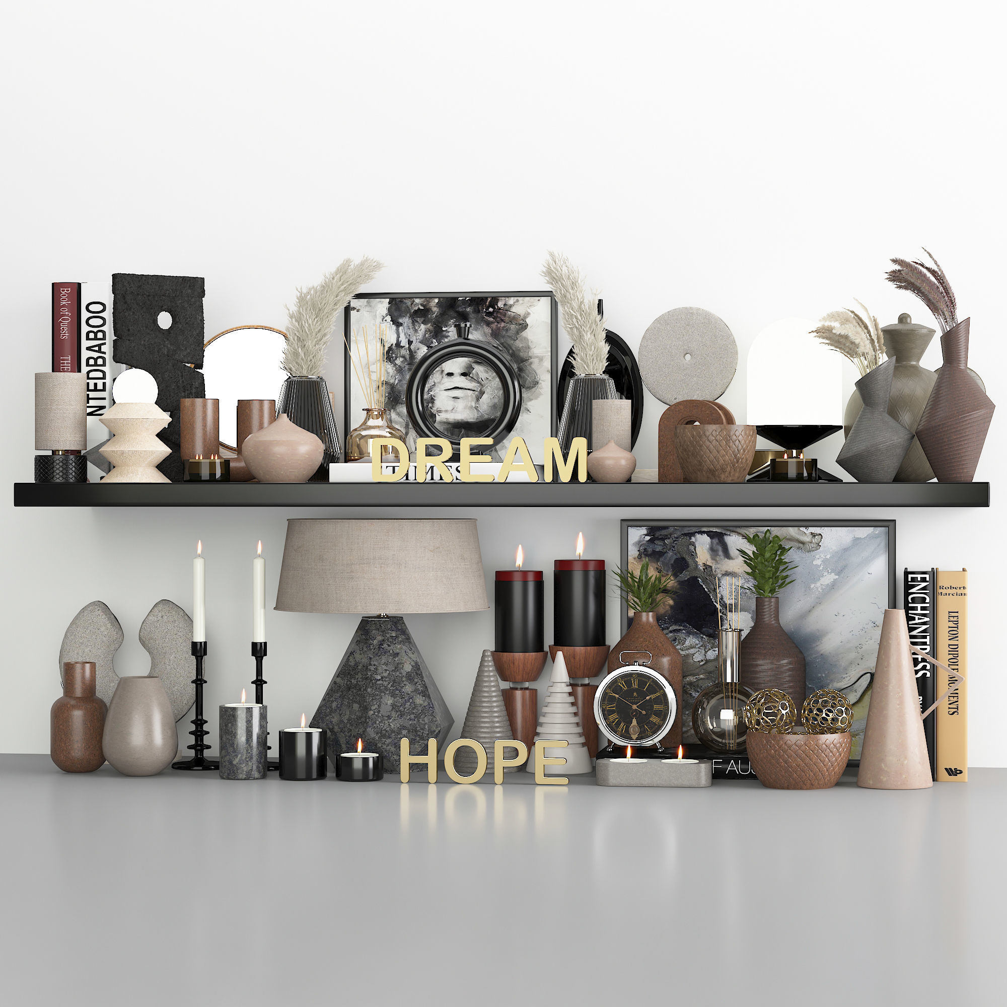 Luxter modeling-decorative set vol 1 3D model_5