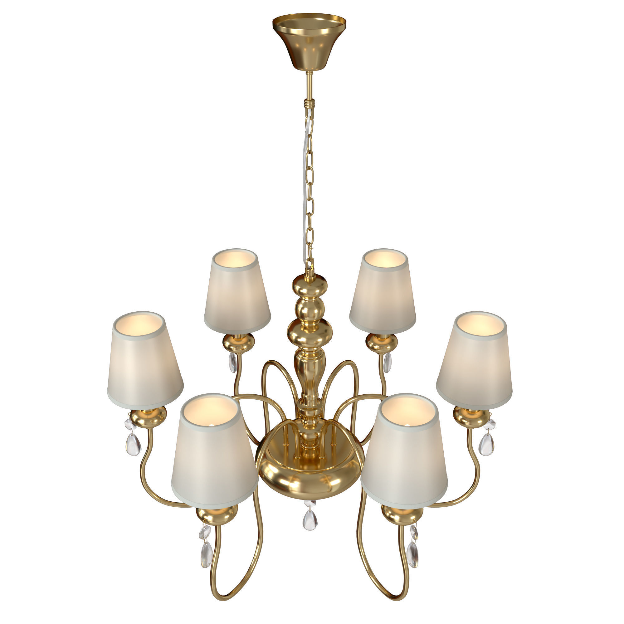 Hanging chandelier Meki 4723-6 3D model_3