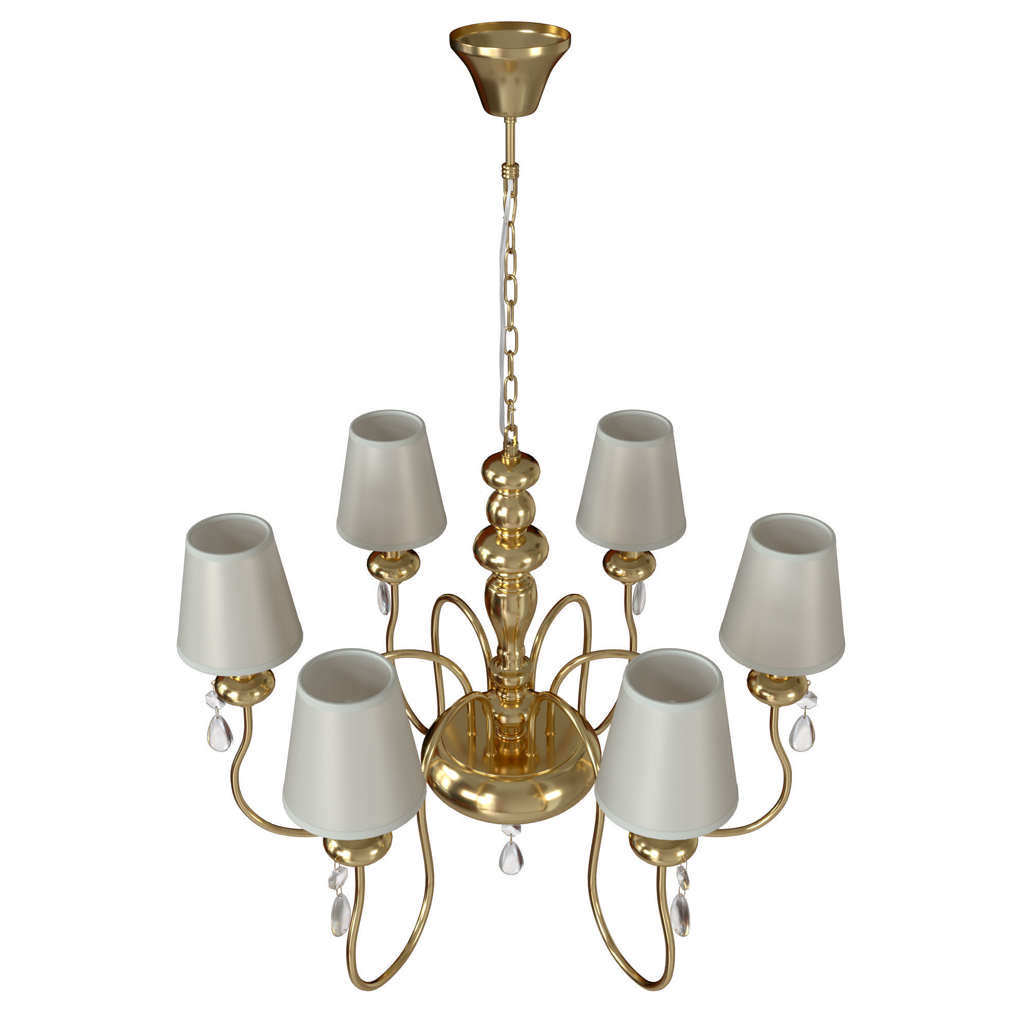 Hanging chandelier Meki 4723-6 3D model_2