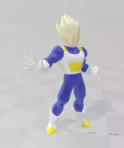 DRAGON BALL Super Saiyan Vegeta 3D print model
