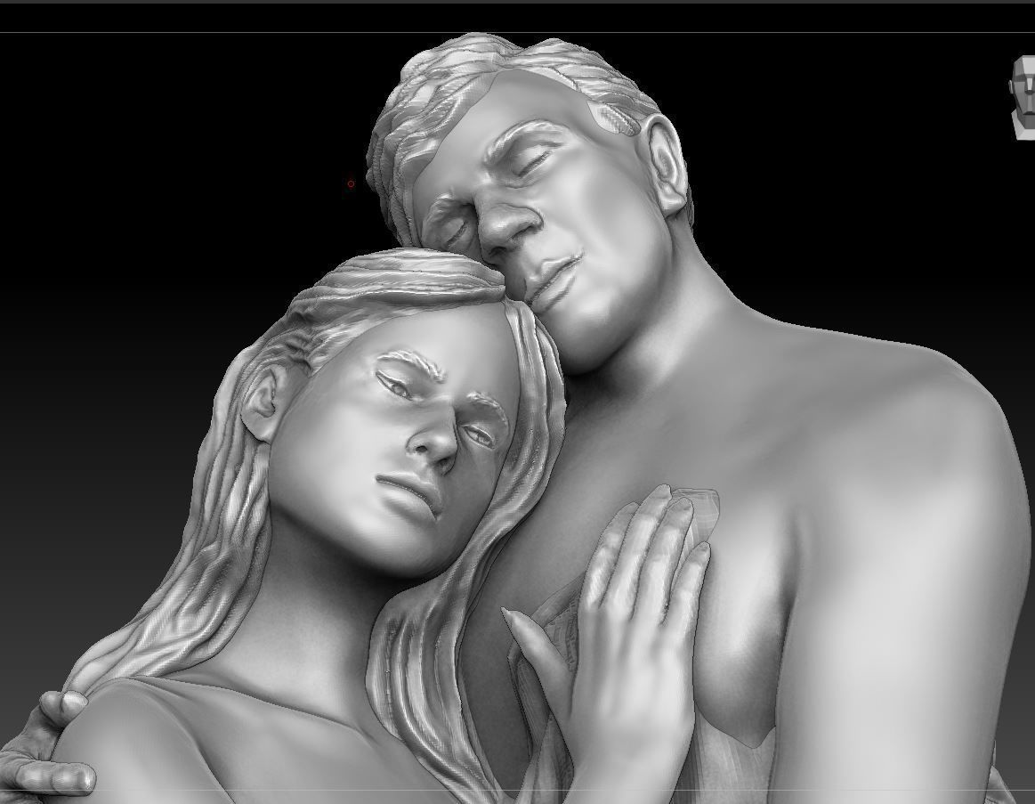 True love 3D print model_5