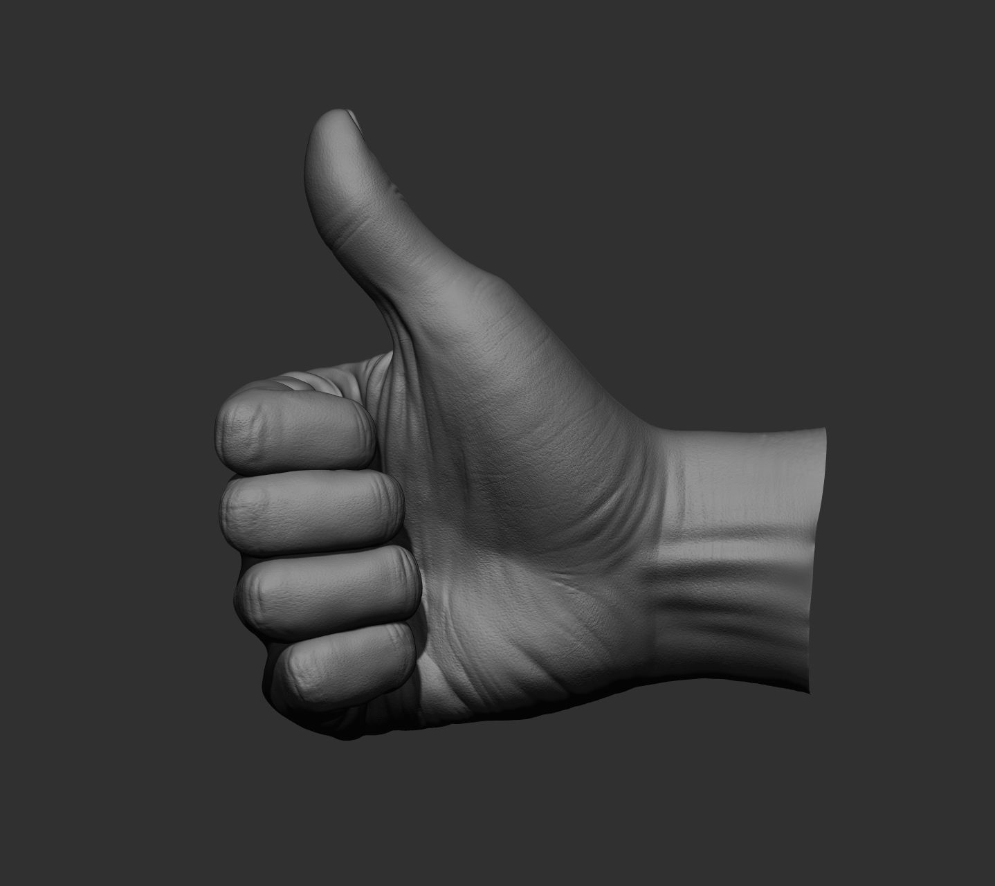 10 Male hands  3D model_62