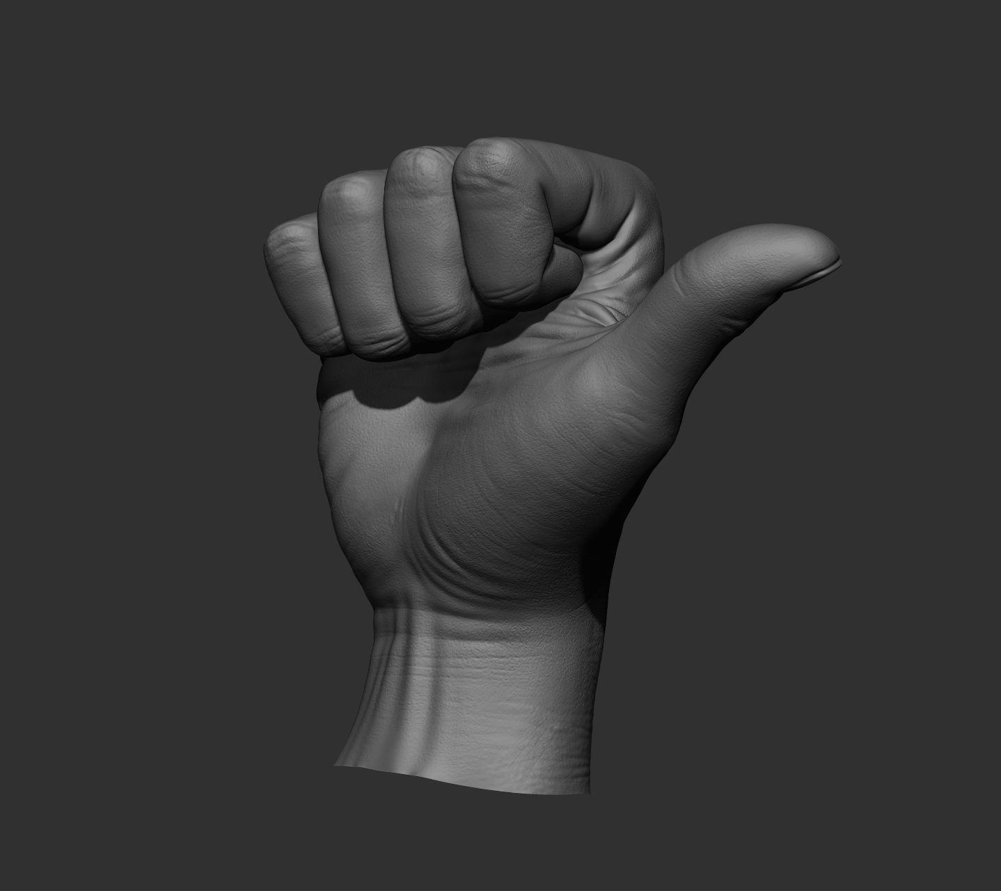 10 Male hands  3D model_53
