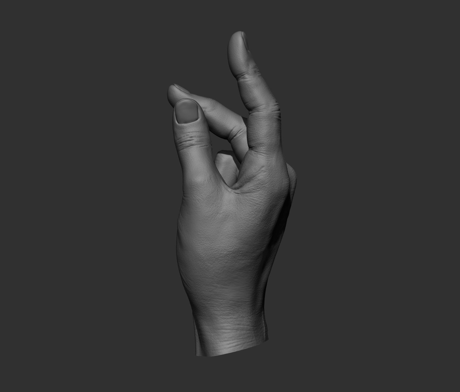 10 Male hands  3D model_15