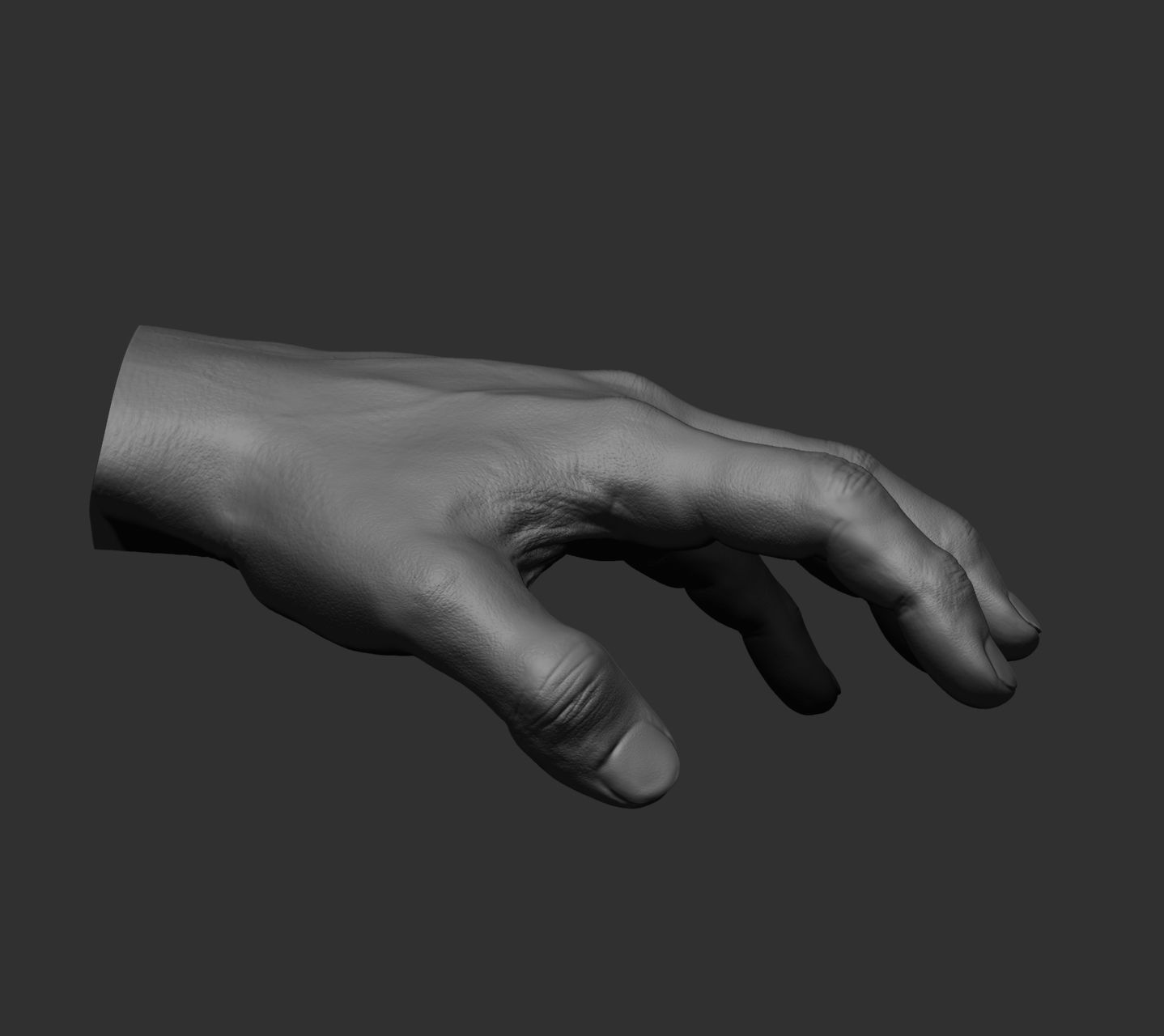 10 Male hands  3D model_74