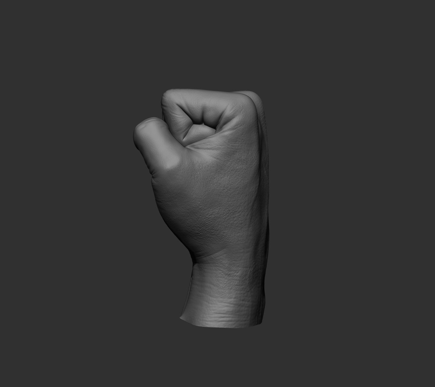 10 Male hands  3D model_47