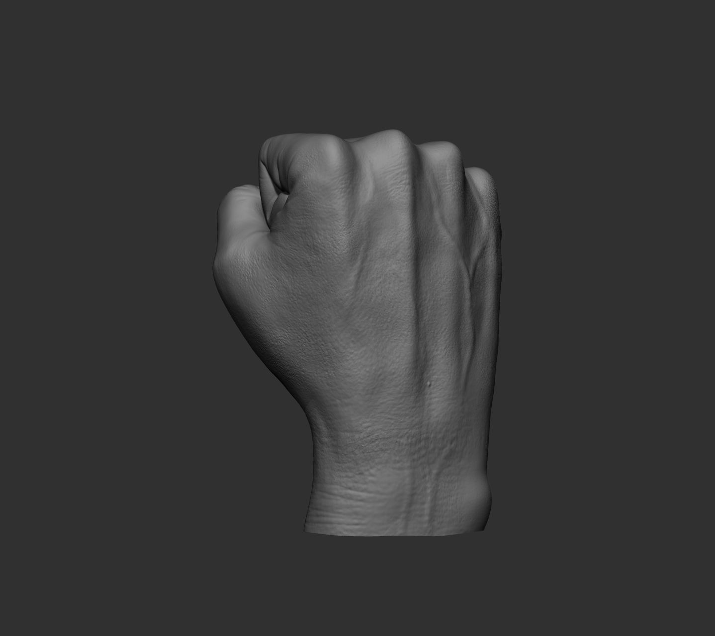 10 Male hands  3D model_46