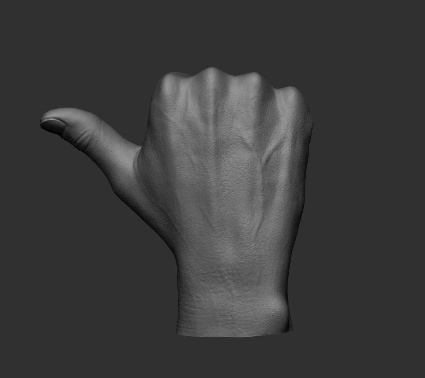 10 Male hands  3D model_58
