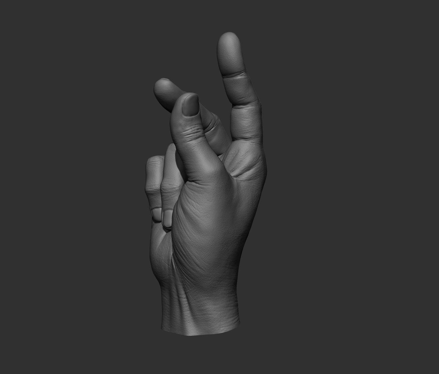 10 Male hands  3D model_13
