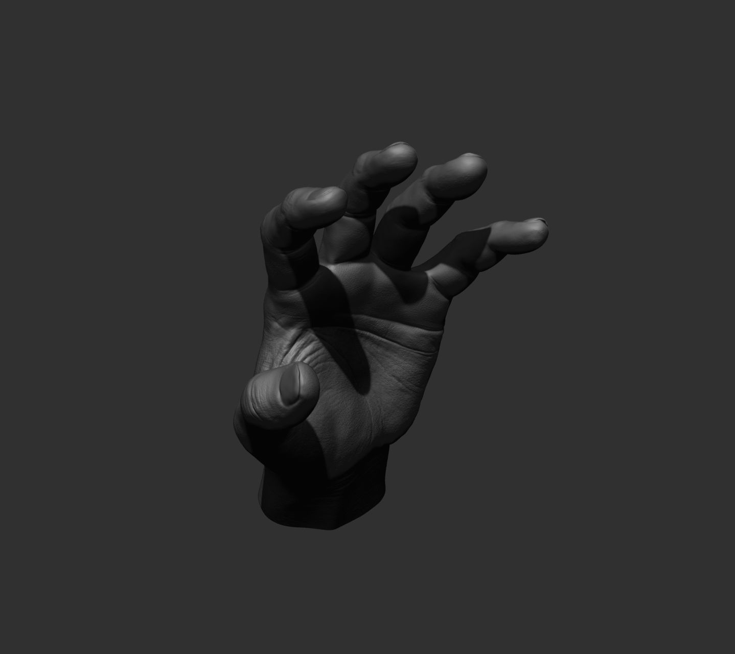 10 Male hands  3D model_71