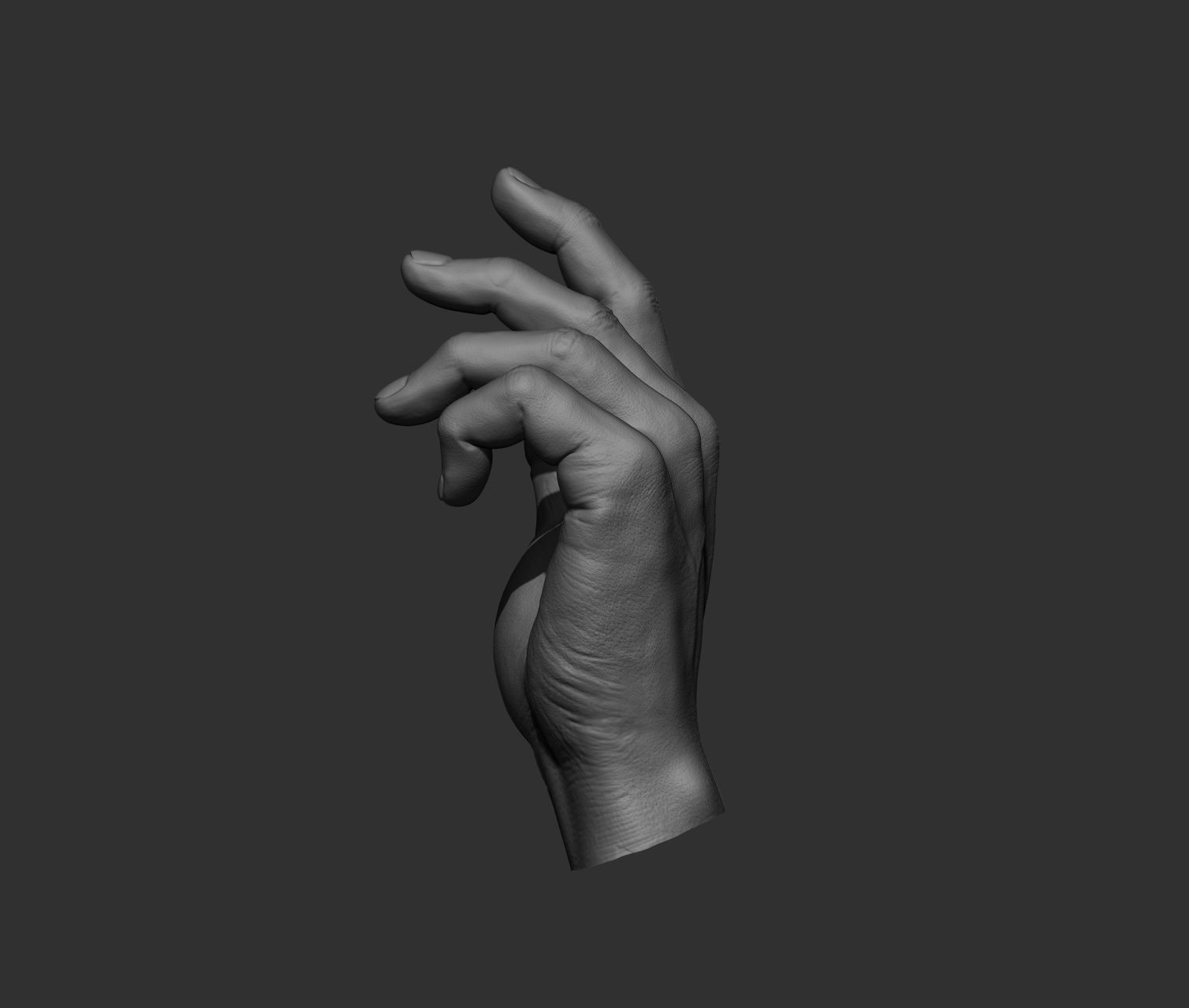 10 Male hands  3D model_37